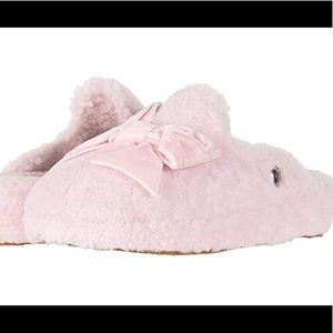Ugg pink platform slippers